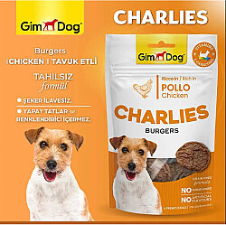 Gimdog Charlies Burgers Tavuklu Tahılsız Köpek Ödülü 70 Gr - 2