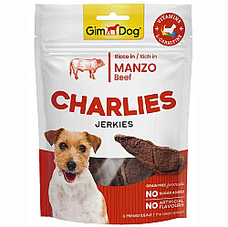 Gimdog Charlies Jerkies Sığır Etli Tahılsız Köpek Ödülü 70 Gr - GimDog