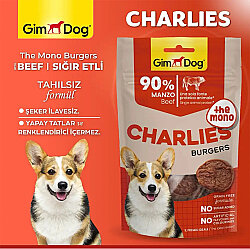 Gimdog Charlies Jerkies Sığır Etli Tahılsız Köpek Ödülü 70 Gr - 2