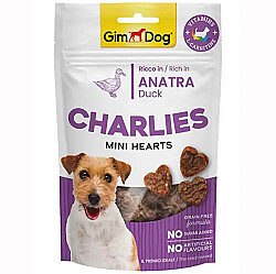 Gimdog Charlies Mini Hearts Ördekli Tahılsız Köpek Ödülü 70 Gr - GimDog
