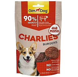 Gimdog Charlies The Mono Burgers Sığır Etli Tahılsız Köpek Ödülü 70 Gr - GimDog