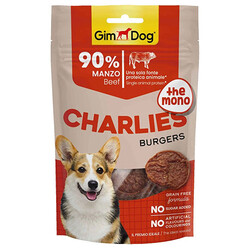 GimDog - Gimdog Charlies The Mono Burgers Sığır Etli Tahılsız Köpek Ödülü 70 Gr