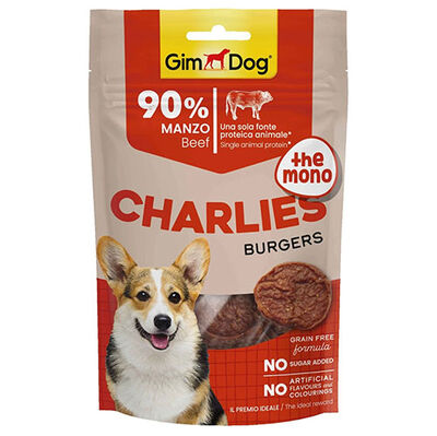 Gimdog Charlies The Mono Burgers Sığır Etli Tahılsız Köpek Ödülü 70 Gr
