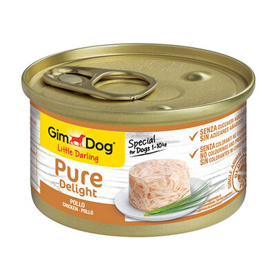 Gimdog Little Darling Pure Delight Tavuk Etli Köpek Konservesi 150 Gr