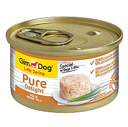 Gimdog Little Darling Pure Delight Tavuk Etli Köpek Konservesi 150 Gr - GimDog