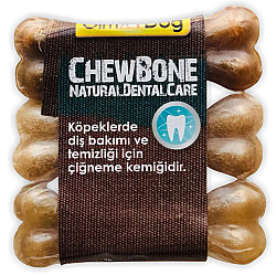 Gimdog Mordimi Press Kemik 3,5 - 9 Cm - 3 lü Naturel Paket - GimDog