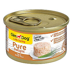 Gimdog Pure Delight Tavuk Etli Köpek Yaş Konservesi 85 Gr - GimDog