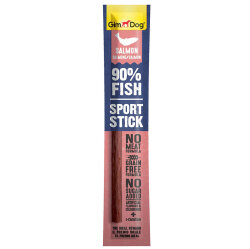 Gimdog Sport Stick Solmon Tahılsız Köpek Ödül Çubuğu 12 Gr - GimDog