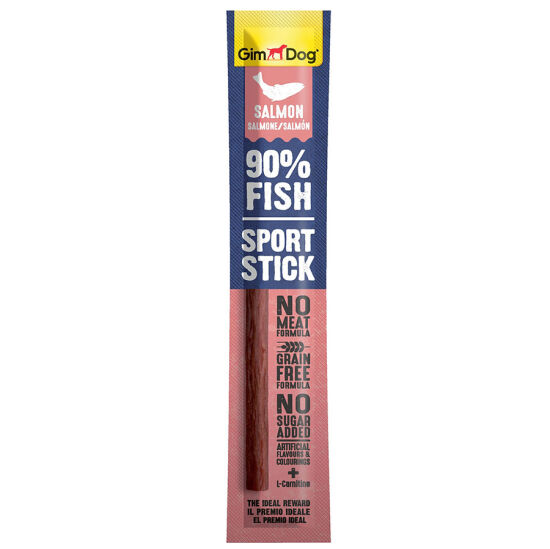 Gimdog Sport Stick Solmon Tahılsız Köpek Ödül Çubuğu 12 Gr x 5 Adet - 2