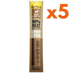 Gimdog Sport Sticks Av Etli Tahılsız Köpek Ödül Çubuğu 12 Gr x 5 Adet - GimDog