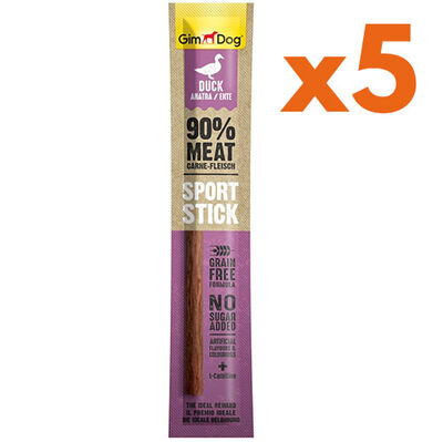 Gimdog Sport Sticks Ördek Etli Tahılsız Köpek Ödül Çubuğu 12 Gr x 5 Adet - 1