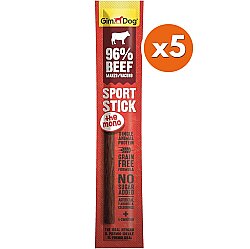 Gimdog Sport Sticks Sığır Etli Tahılsız Köpek Ödül Çubuğu 12 Gr x 5 Adet - GimDog