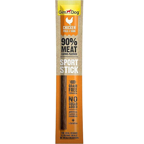 Gimdog Sport Sticks Tavuk Etli Tahılsız Köpek Ödül Çubuğu 12 Gr - 1