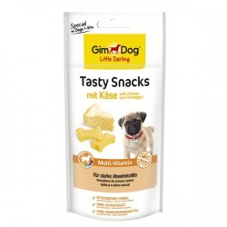 GimDog - Gimdog Tasty Snacks Peynirli Multivitamin Tahılsız Köpek Ödülü 40 Gr