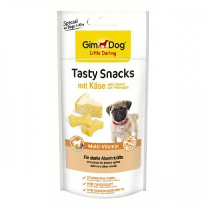 Gimdog Tasty Snacks Peynirli Multivitamin Tahılsız Köpek Ödülü 40 Gr
