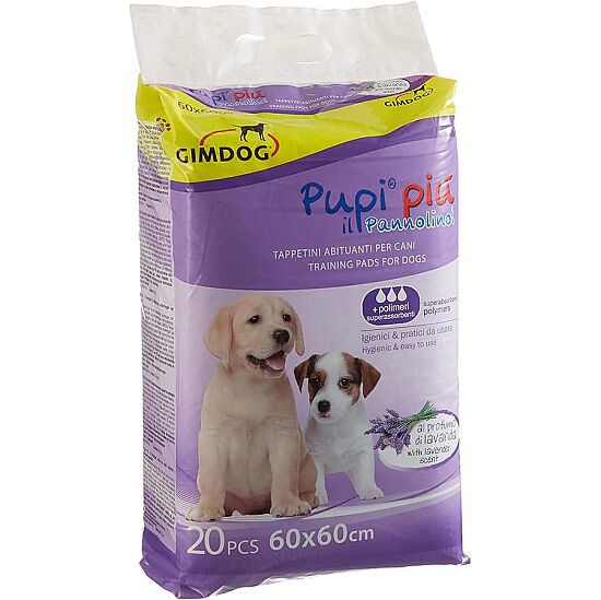 Gimdog Training Lavantalı Tuvalet Eğitim Çiş Pedi 60 x 60 Cm (20 Adet) - 1