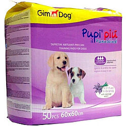 Gimdog Training Lavantalı Tuvalet Eğitim Çiş Pedi 60 x 60 Cm (50 Adet) - GimDog
