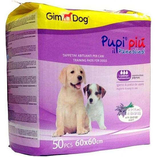 Gimdog Training Lavantalı Tuvalet Eğitim Çiş Pedi 60 x 60 Cm (50 Adet) - 1