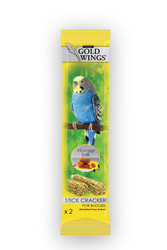 Gold Wings - Gold Wings Classic Ballı Yumurtalı Muhabbet Kuşu Krakeri 2 Adet