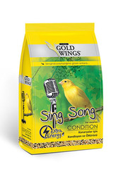 Gold Wings - Gold Wings Classic Kanaryalar için Kondisyon ve Öttürücü Yem 150 Gr