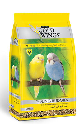 Gold Wings Classic Yavru Muhabbet Kuşları için Komple Yem 400 Gr