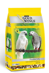 Gold Wings - Gold Wings Classic Yetişkin Papağanlar için Komple Yem 500 Gr