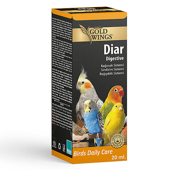 Gold Wings Diar (Bağırsak ve Sindirim Sistemi) 20 ML - 1