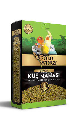 Gold Wings Premium Tüm Kuşlar için Bitkisel Kuş Maması 1000 Gr