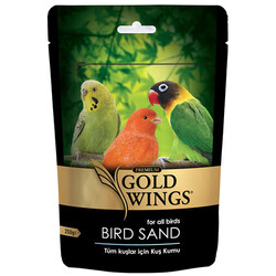 Gold Wings - Gold Wings Premium Tüm Kuşlar için Kuş Kumu 250 Gr