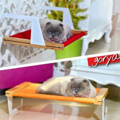 Gorya Kedi Yatagi Radyator Askili Ve Duz Kullanim Kirmizi Kedi Yatak Ve Tasimalari Diger Other