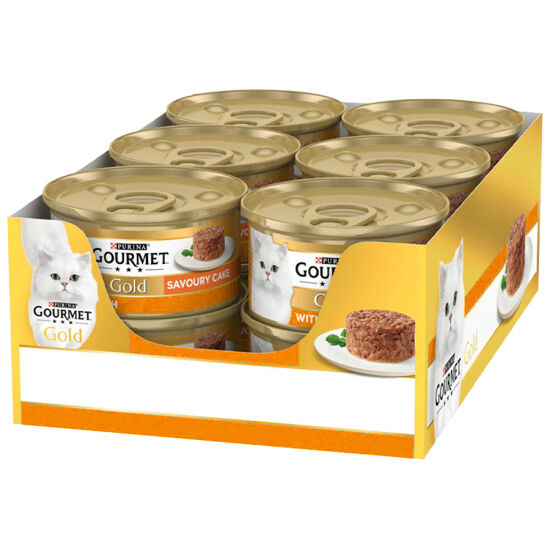 Gourmet Gold Kıyılmış Hindi Etli Kedi Konservesi 85 Gr x 24 Adet - 7