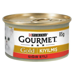 Gourmet Gold Kıyılmış Sığır Etli Kedi Maması 85 Gr - (24 Adet) - 2