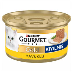 Gourmet Gold Kıyılmış Tavuklu Konserve Kedi Maması 85 Gr x 24 Adet - 9
