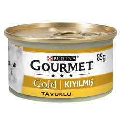 Gourmet Gold Kıyılmış Tavuklu Konserve Kedi Maması 85 Gr - Gourmet