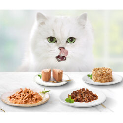 Gourmet Gold Okyanus Balıklı ve Sebzeli Kedi Maması 85 Gr x 6 Adet - 5