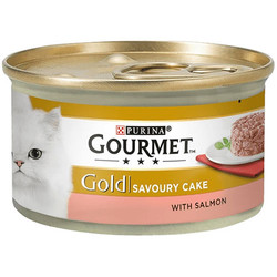 Gourmet - Gourmet Gold Savoury Cake Somonlu Kedi Konservesi 85 Gr