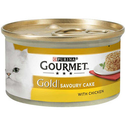 Gourmet - Gourmet Gold Savoury Cake Tavuklu Kedi Konservesi 85 Gr
