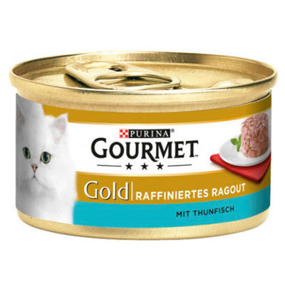 Gourmet Gold Savoury Cake Ton Balıklı Kedi Konservesi 85 Gr