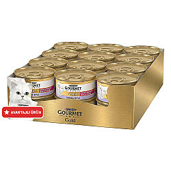 Gourmet Kitten Gold Kıyılmış Dana Etli Yavru Kedi Maması 85 Gr x 12 Adet - 8