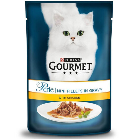 Gourmet Perle Box Izgara Tavuklu Yaş Kedi Maması 85 Gr - 26 Adet - 2