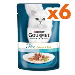 Gourmet - Gourmet Perle Izgara Ton Balıklı Yaş Kedi Maması 85 Gr x 6 Adet