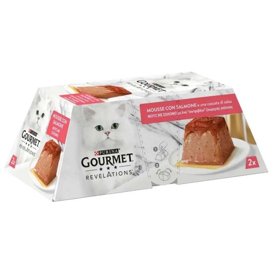 Gourmet Revelations Somonlu Kedi Yaş Maması 2 x 57 Gr - 114 Gr - 4