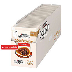 Gourmet Soup Royale Sığır Etli Kedi Çorbası 45 Gr x 30 Adet - Gourmet