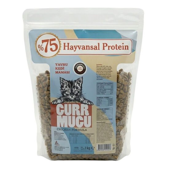 Gurr Mucu Tavuklu Yavru Kedi Maması 1 Kg - 1