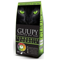 Guupy - Guupy Kuzu Etli Yetişkin Kedi Maması 15 Kg