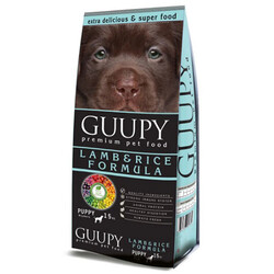 Guupy - Guupy Puppy Kuzu Etli Yavru Köpek Maması 15 Kg