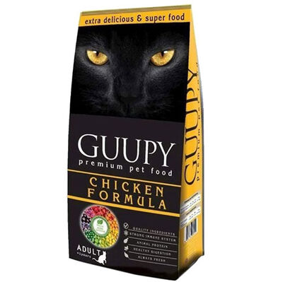 Guupy Tavuk Etli Yetişkin Kedi Maması 15 Kg