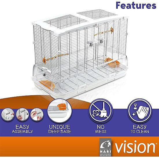Hagen Vision L01 Modern Geniş Kuş Kafesi - 7