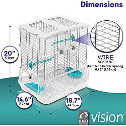 Hagen Vision S01 Küçük Boy Kuş Kafesi - 5