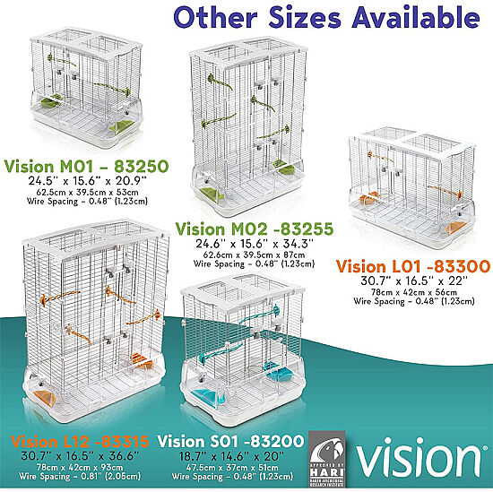 Hagen Vision S01 Küçük Boy Kuş Kafesi - 8